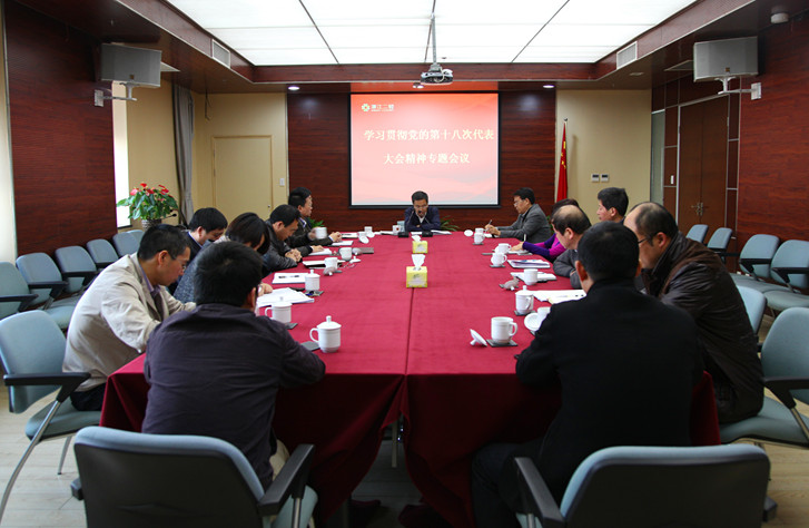 集團(tuán)公司召開黨委中心組（擴(kuò)大）會議