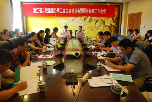 集團公司召開工會主席培訓(xùn)會暨財務(wù)經(jīng)審工作會議