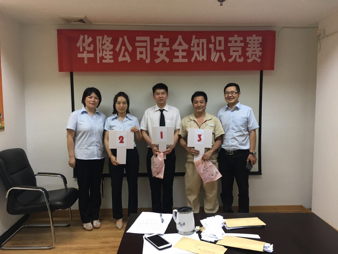 華隆公司開展安全知識(shí)競(jìng)賽活動(dòng)