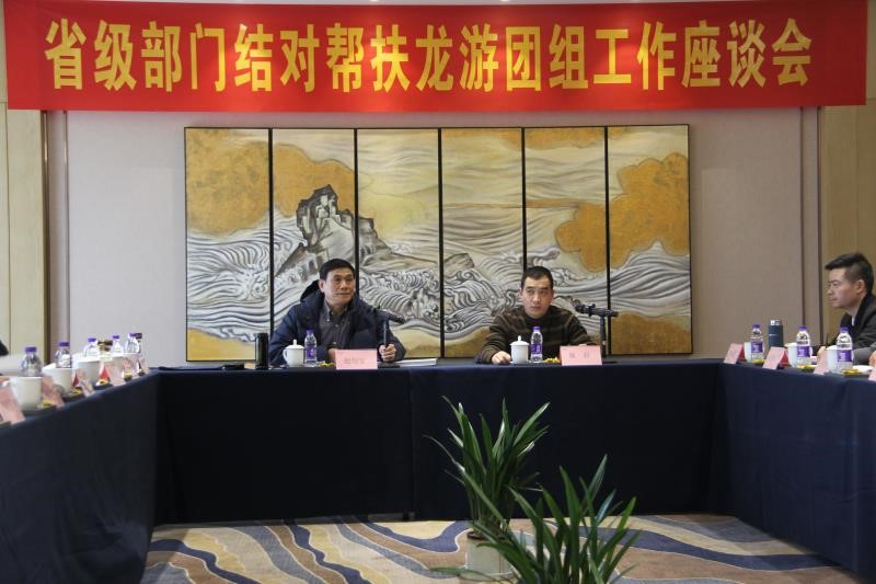 省級部門結(jié)對幫扶龍游團組工作會議召開