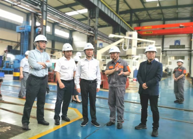 省國資委一級巡視員沈建平赴申達(dá)公司開展雙服務(wù)調(diào)研工作