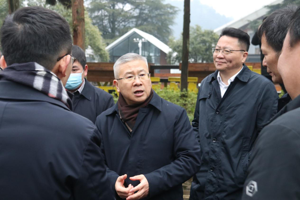 浙江省副省長(zhǎng)徐文光一行赴溪口調(diào)研指導(dǎo)工作