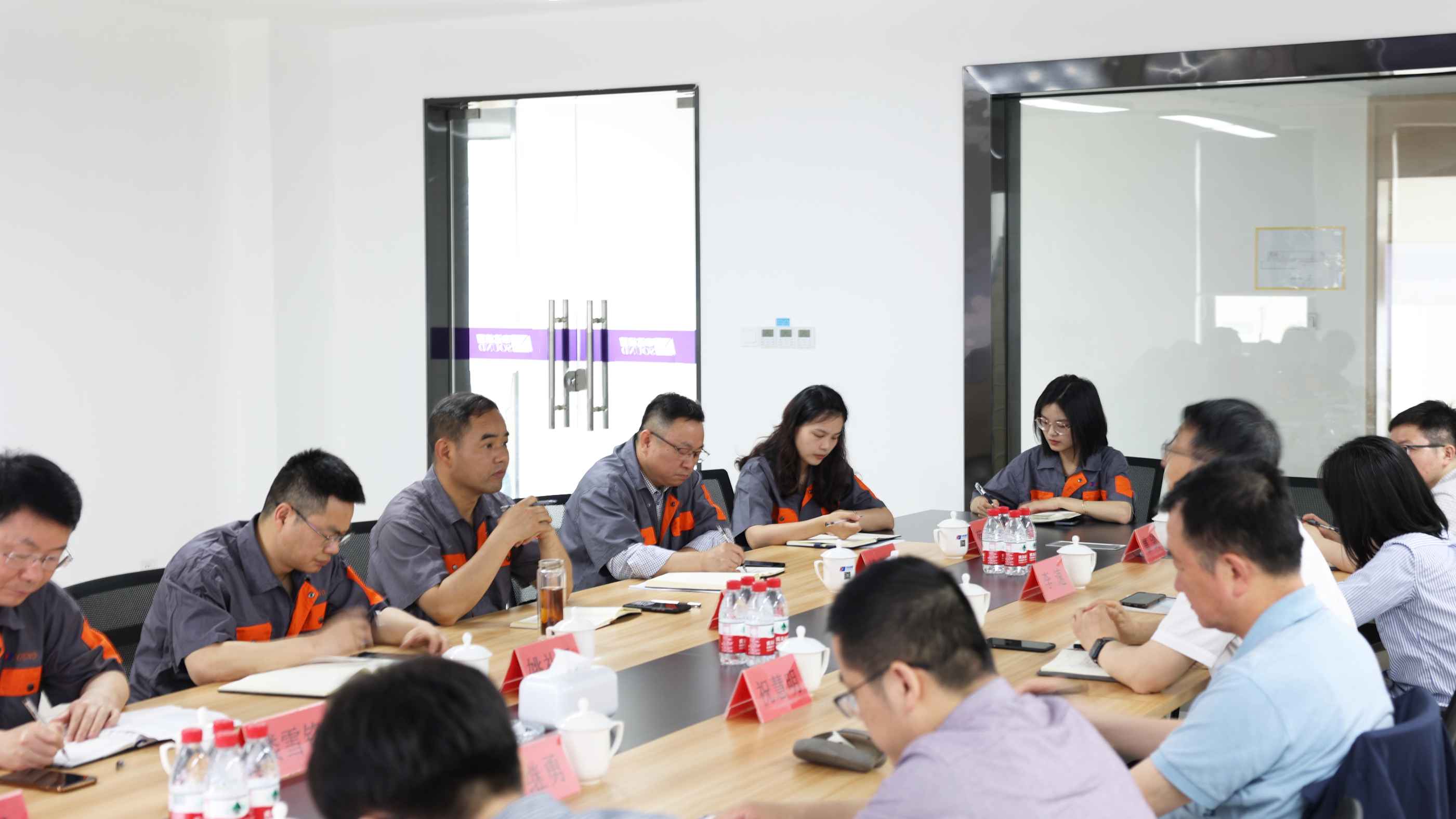 察實情謀實招 吳敏一行赴申達(dá)機器公司調(diào)研